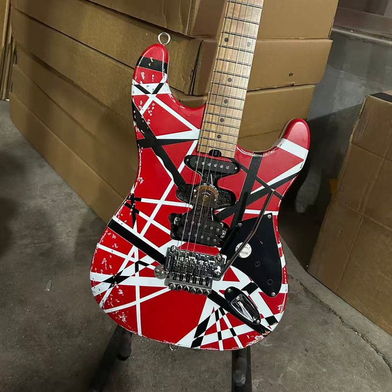 X-ST Series Redesigned Relic Electric Guitar (XST-1815, Headstock & Stripe Modified)