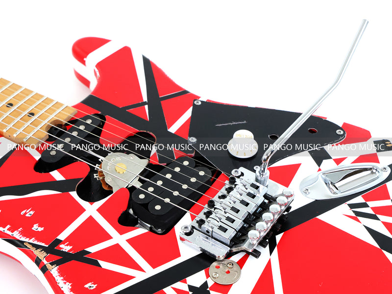 X-ST Series Redesigned Relic ST Style Electric Guitar (ST-1816, Headstock & Stripe Modified)