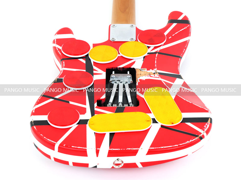 X-ST Series Redesigned Relic ST Style Electric Guitar (ST-1816, Headstock & Stripe Modified)