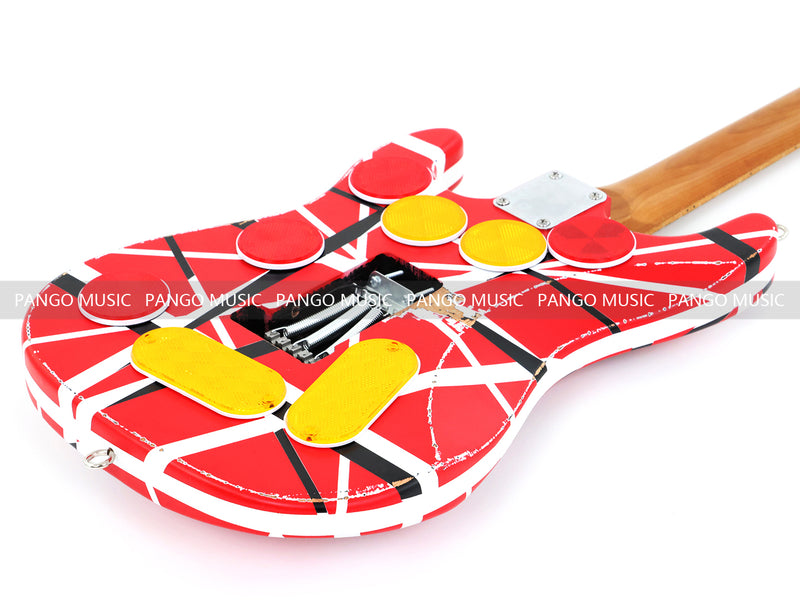 X-ST Series Redesigned Relic ST Style Electric Guitar (ST-1816, Headstock & Stripe Modified)