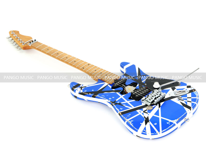 X-ST Series Redesigned Relic ST Style Electric Guitar (ST-1817, Headstock & Stripe Modified)