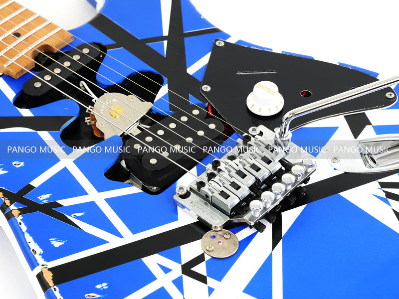 X-ST Series Redesigned Relic ST Style Electric Guitar (ST-1817, Headstock & Stripe Modified)
