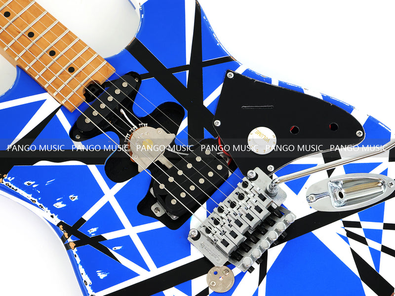 X-ST Series Redesigned Relic ST Style Electric Guitar (ST-1817, Headstock & Stripe Modified)