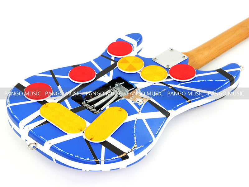 X-ST Series Redesigned Relic ST Style Electric Guitar (ST-1817, Headstock & Stripe Modified)