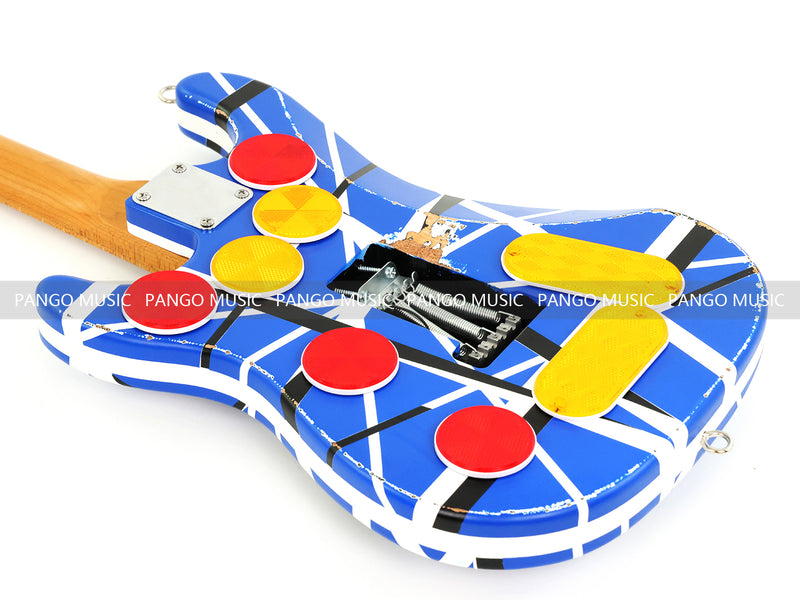 X-ST Series Redesigned Relic ST Style Electric Guitar (ST-1817, Headstock & Stripe Modified)