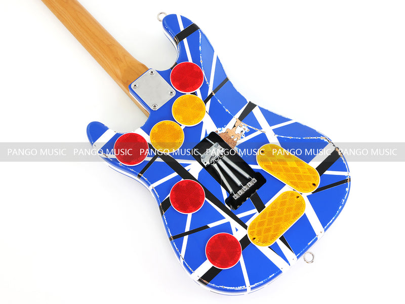 X-ST Series Redesigned Relic ST Style Electric Guitar (ST-1817, Headstock & Stripe Modified)