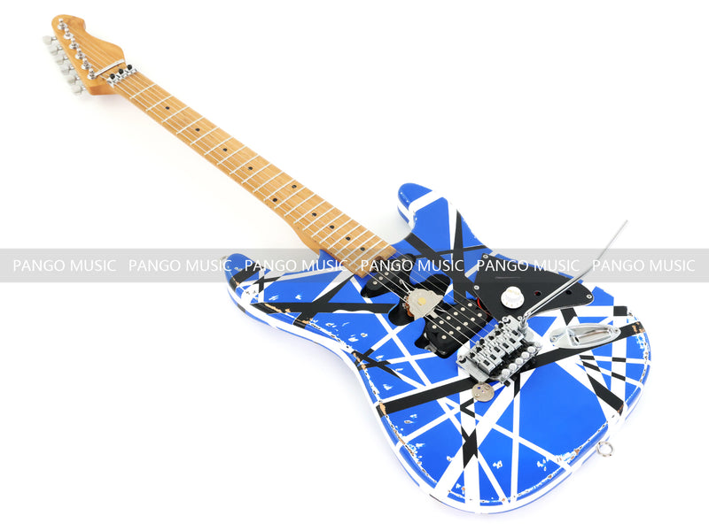 X-ST Series Redesigned Relic ST Style Electric Guitar (ST-1817, Headstock & Stripe Modified)