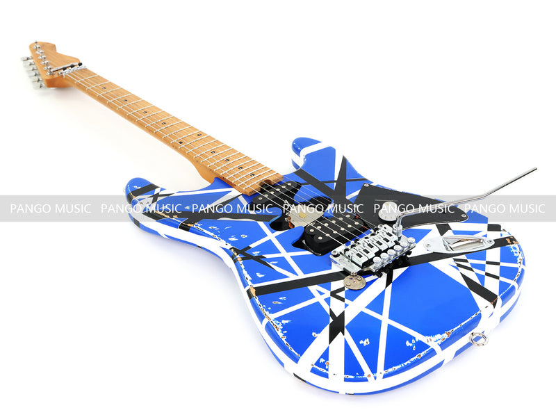 X-ST Series Redesigned Relic ST Style Electric Guitar (ST-1817, Headstock & Stripe Modified)