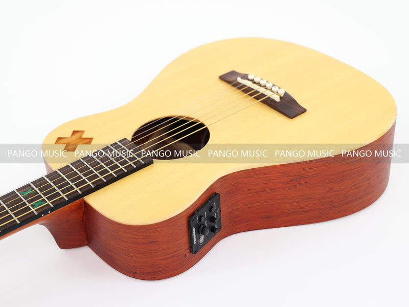 ZQN Series Solid Spruce Top Acoustic Guitar with LED EQ (ZQN0442)