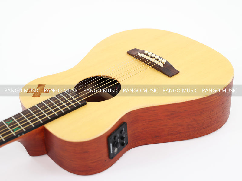 ZQN Series Solid Spruce Top Acoustic Guitar with LED EQ (ZQN0442)