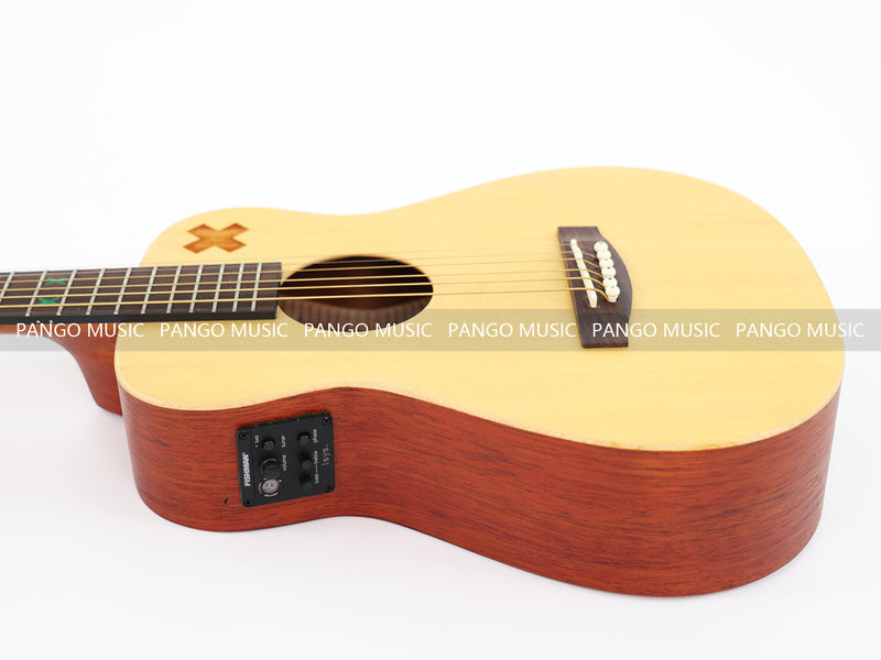 ZQN Series Solid Spruce Top Acoustic Guitar with LED EQ (ZQN0442)