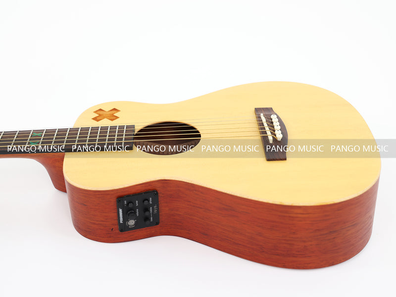 ZQN Series Solid Spruce Top Acoustic Guitar with LED EQ (ZQN0442)