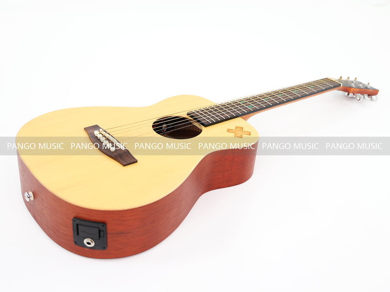 ZQN Series Solid Spruce Top Acoustic Guitar with LED EQ (ZQN0442)