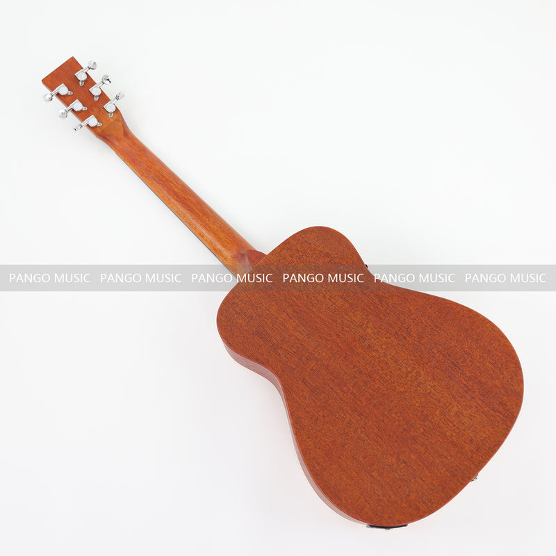 ZQN Series Solid Spruce Top Acoustic Guitar with LED EQ (ZQN0442)