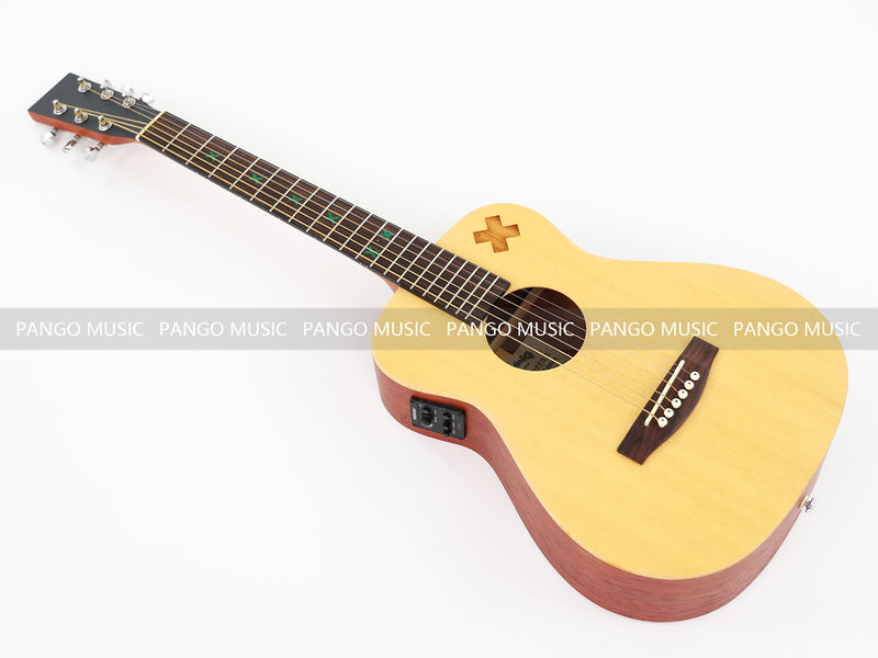 ZQN Series Solid Spruce Top Acoustic Guitar with LED EQ (ZQN0442)