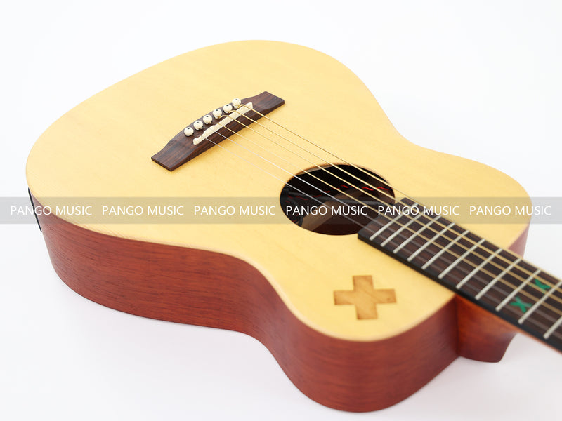 ZQN Series Solid Spruce Top Acoustic Guitar with LED EQ (ZQN0442)