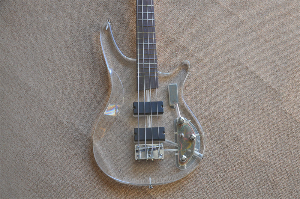 ZQN Series 4 Strings Acrylic Body Electric Bass Guitar (ZQN0260)