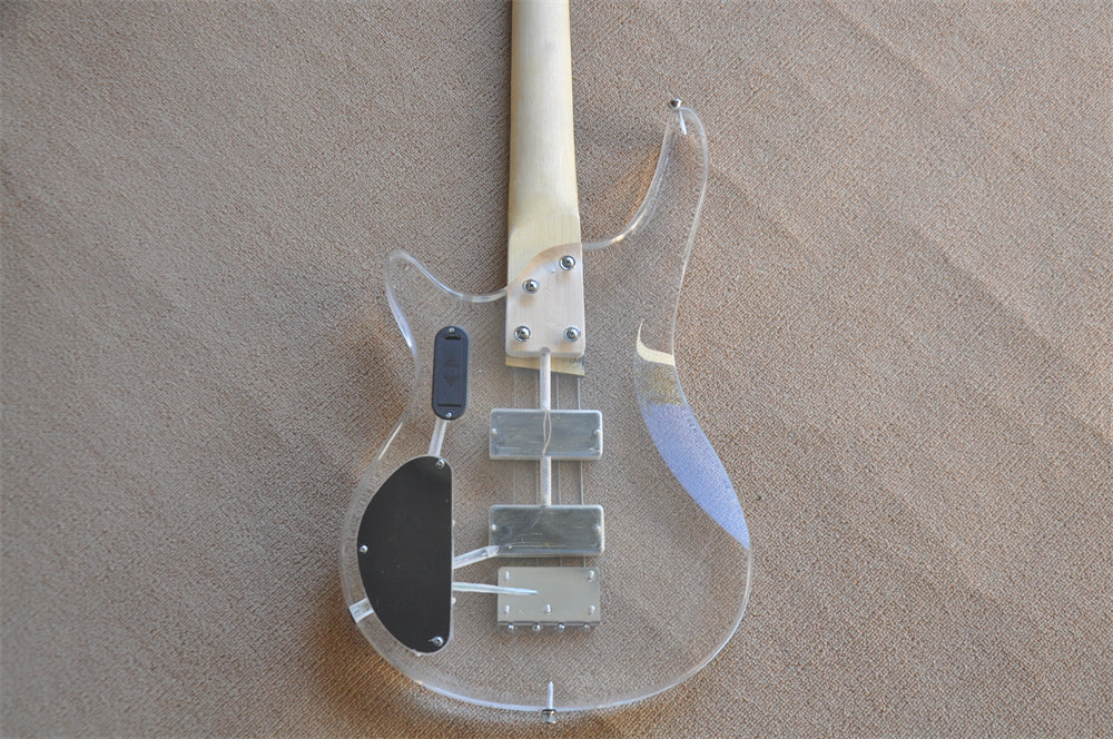 ZQN Series 4 Strings Acrylic Body Electric Bass Guitar (ZQN0260)