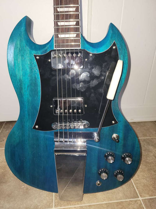 SG Style DIY Electric Guitar Kit with Headstock Painted (PSG-537X)