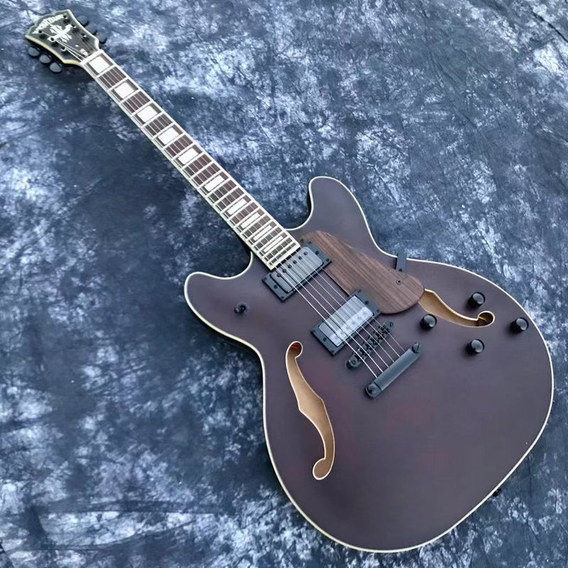 PANGO Music Semi Hollow Body Electric Guitar (YMZ-118S)