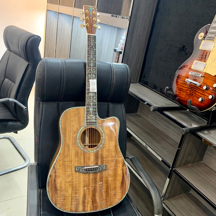 41 inch PANGO Music All Solid Wood Acoustic Guitar (YMZ-036)
