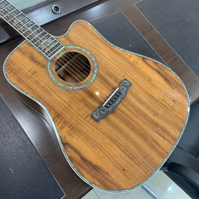 41 inch PANGO Music All Solid Wood Acoustic Guitar (YMZ-036)