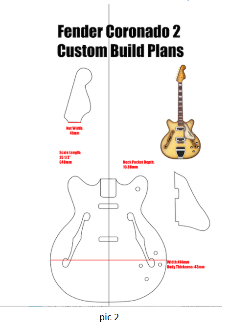 Fen Style Custom Design Guitar Kit (2023-09-06)