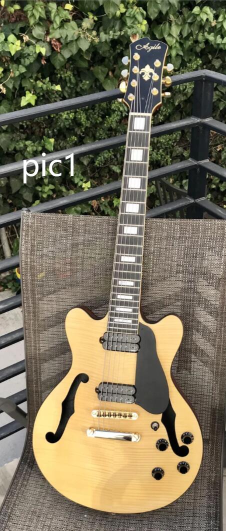 7-string F hole Custom Electric Guitar (2025-11-10)