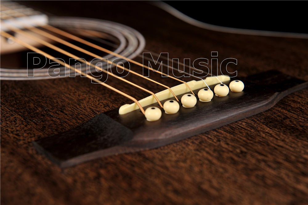 41 Inch Solid Africa Mahogany Top Acoustic Guitar (PFA-903)