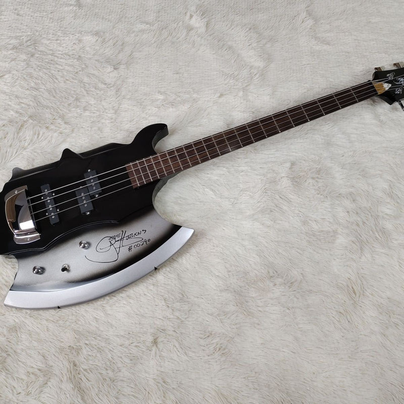 GS-AXE-2 Gene Simmons Signature Style 4-String Axe Bass Guitar (PNY-006)