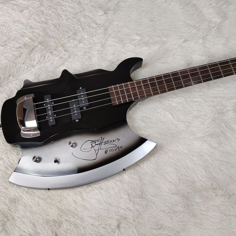 GS-AXE-2 Gene Simmons Signature Style 4-String Axe Bass Guitar (PNY-006)