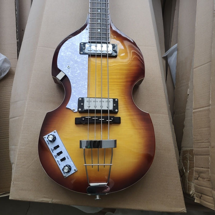 4 Strings Left Hand Electric Bass Guitar (PNY-012)