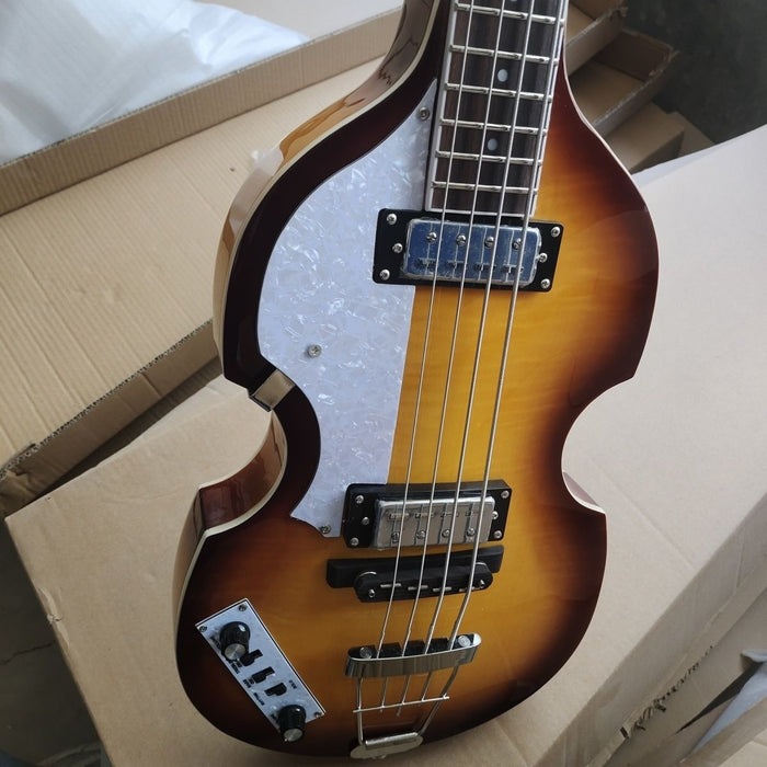 4 Strings Left Hand Electric Bass Guitar (PNY-012)