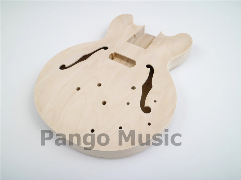 4-String Semi-hollow Body DIY Electric Bass Guitar Kit (PES335-60D)