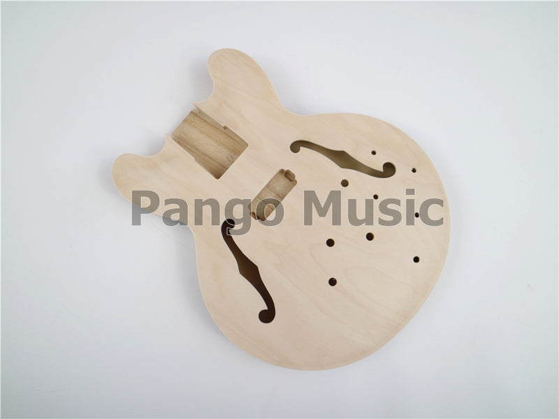 4-String Semi-hollow Body DIY Electric Bass Guitar Kit (PES335-60D)