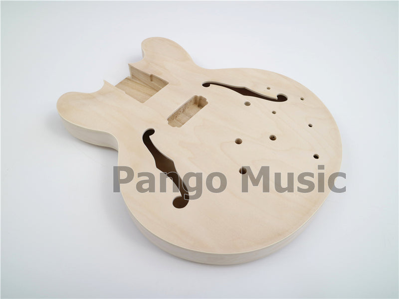 4-String Semi-hollow Body DIY Electric Bass Guitar Kit (PES335-60D)