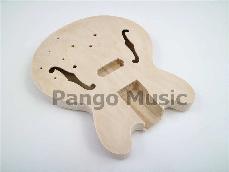 4-String Semi-hollow Body DIY Electric Bass Guitar Kit (PES335-60D)