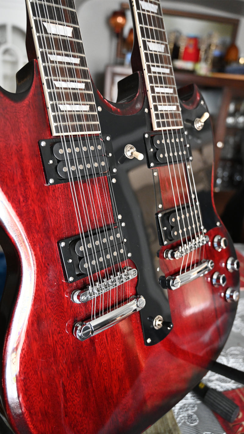 Double Neck SG Style Electric Guitar Kit (PSG-101)