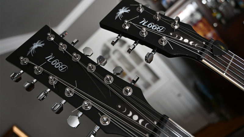 Double Neck SG Style Electric Guitar Kit (PSG-101)