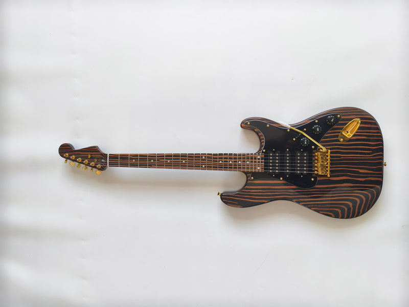 PANGO Music Zebrawood Electric Guitar (YMZ-084)