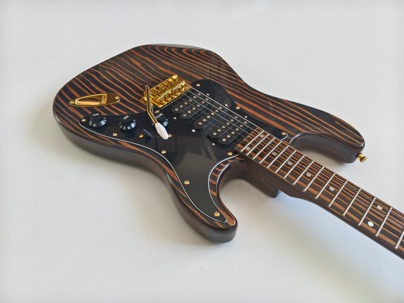 PANGO Music Zebrawood Electric Guitar (YMZ-084)