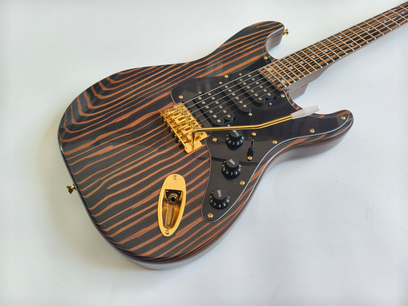 PANGO Music Zebrawood Electric Guitar (YMZ-084)