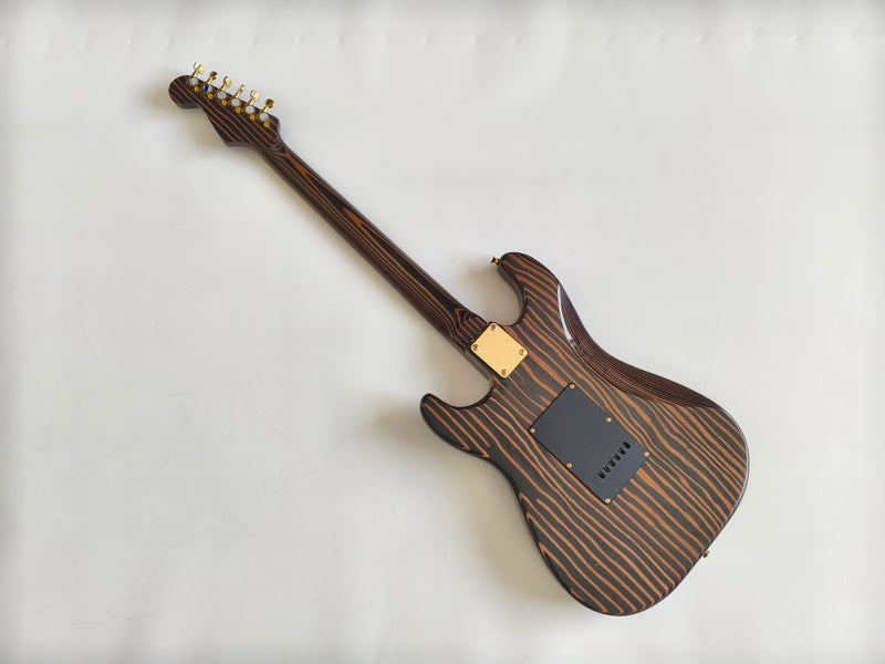 PANGO Music Zebrawood Electric Guitar (YMZ-084)