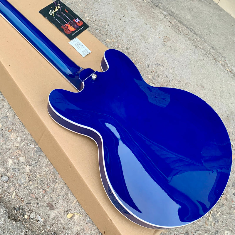 PANGO Music Semi Hollow Electric Guitar with Quilted Maple Top (YMZ-157)