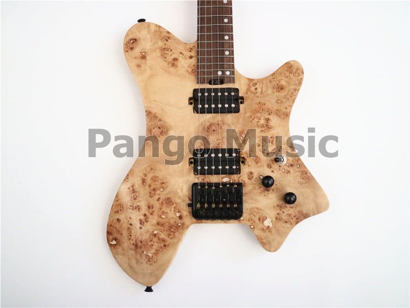 Ash Body/ Roasted Maple Neck Headless Electric Guitar (PZM-317S)