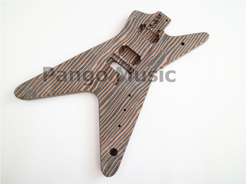 Dean Style All Zebrawood DIY Electric Guitar Kit (PYX-012)