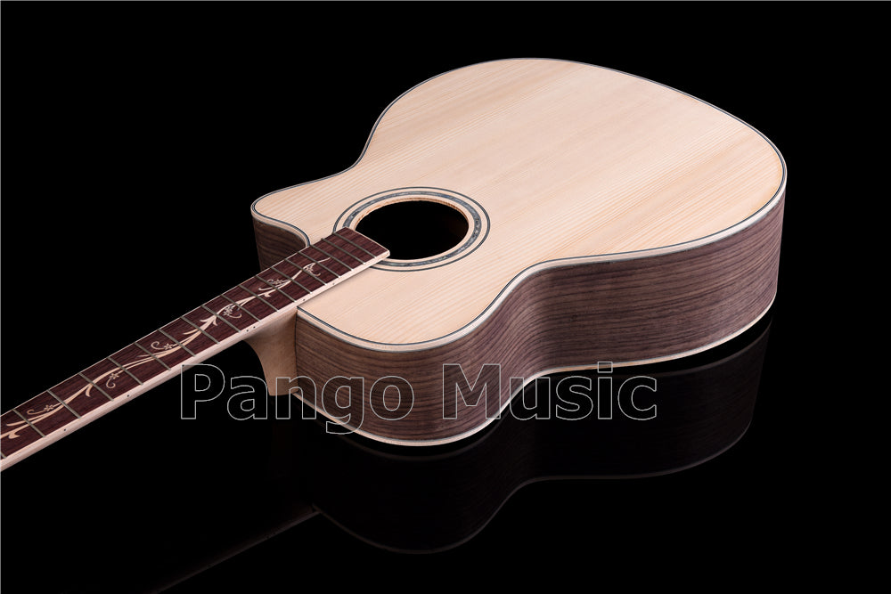 Pre-sale 41 Inch Solid Spruce Top Right Hand DIY Acoustic Guitar Kit (PFA-968)