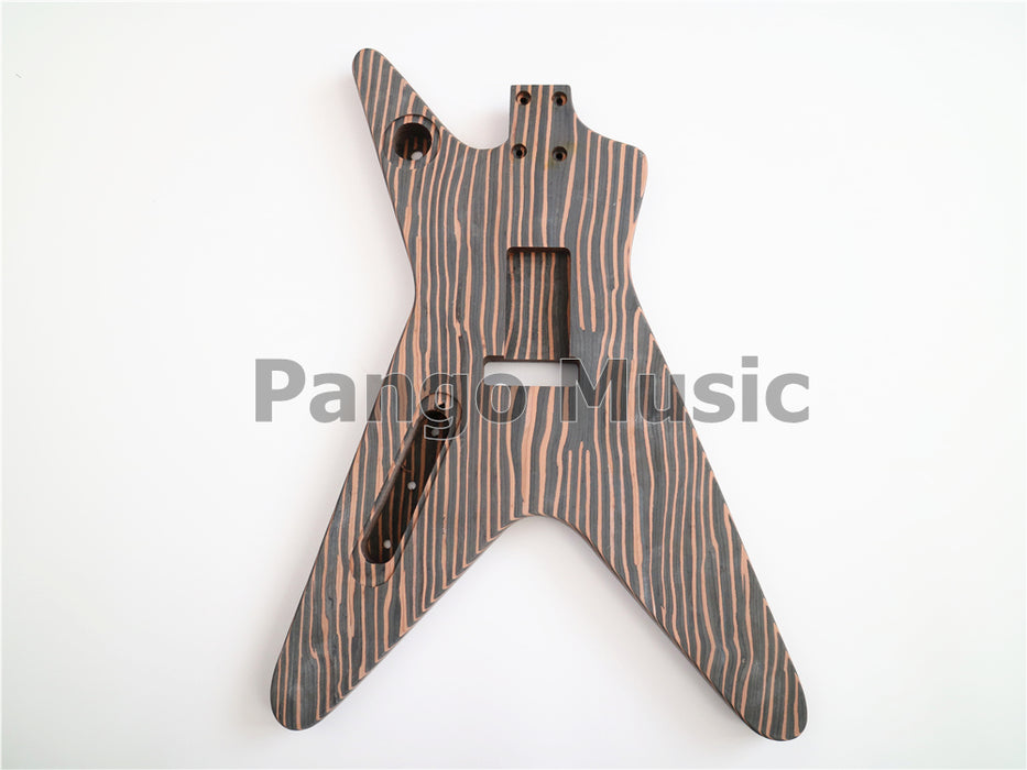 Dean Style All Zebrawood DIY Electric Guitar Kit (PYX-012)