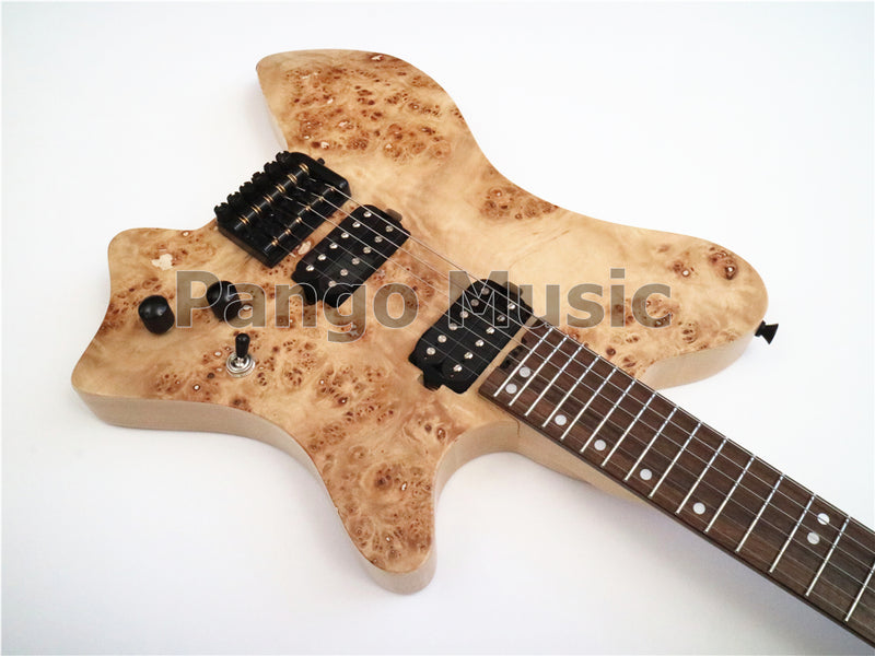 Ash Body/ Roasted Maple Neck Headless Electric Guitar (PZM-317S)