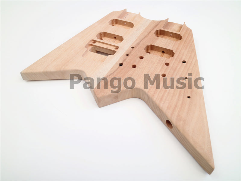 Double Neck Flying V Electric Guitar Kit (PYX-203)